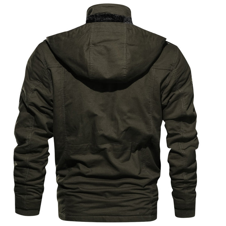 Drune | Herren gefütterte Baumwollwinterjacke