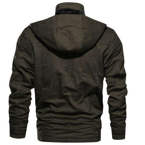Drune | Herren gefütterte Baumwollwinterjacke