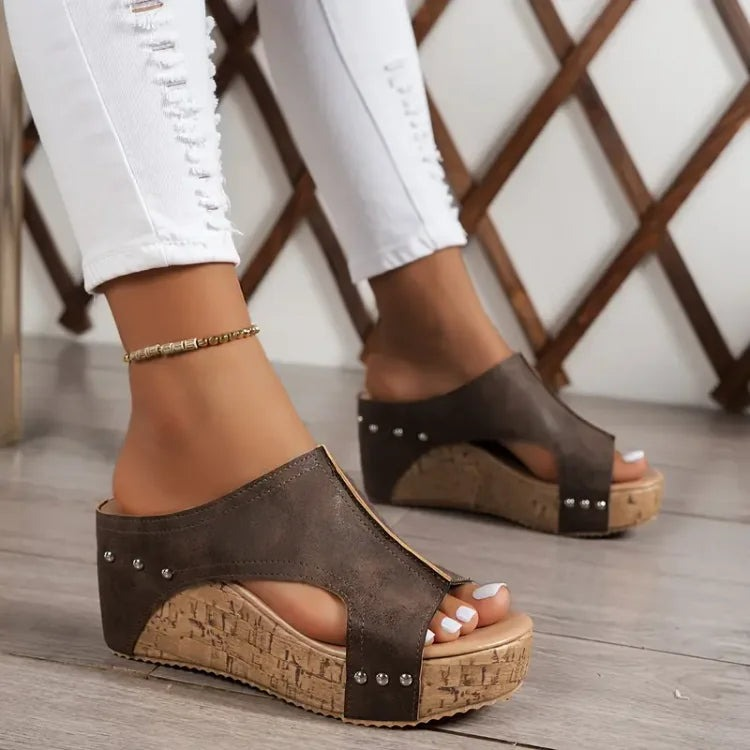 Drune | Orthopädische Sandalen für Damen Hoch