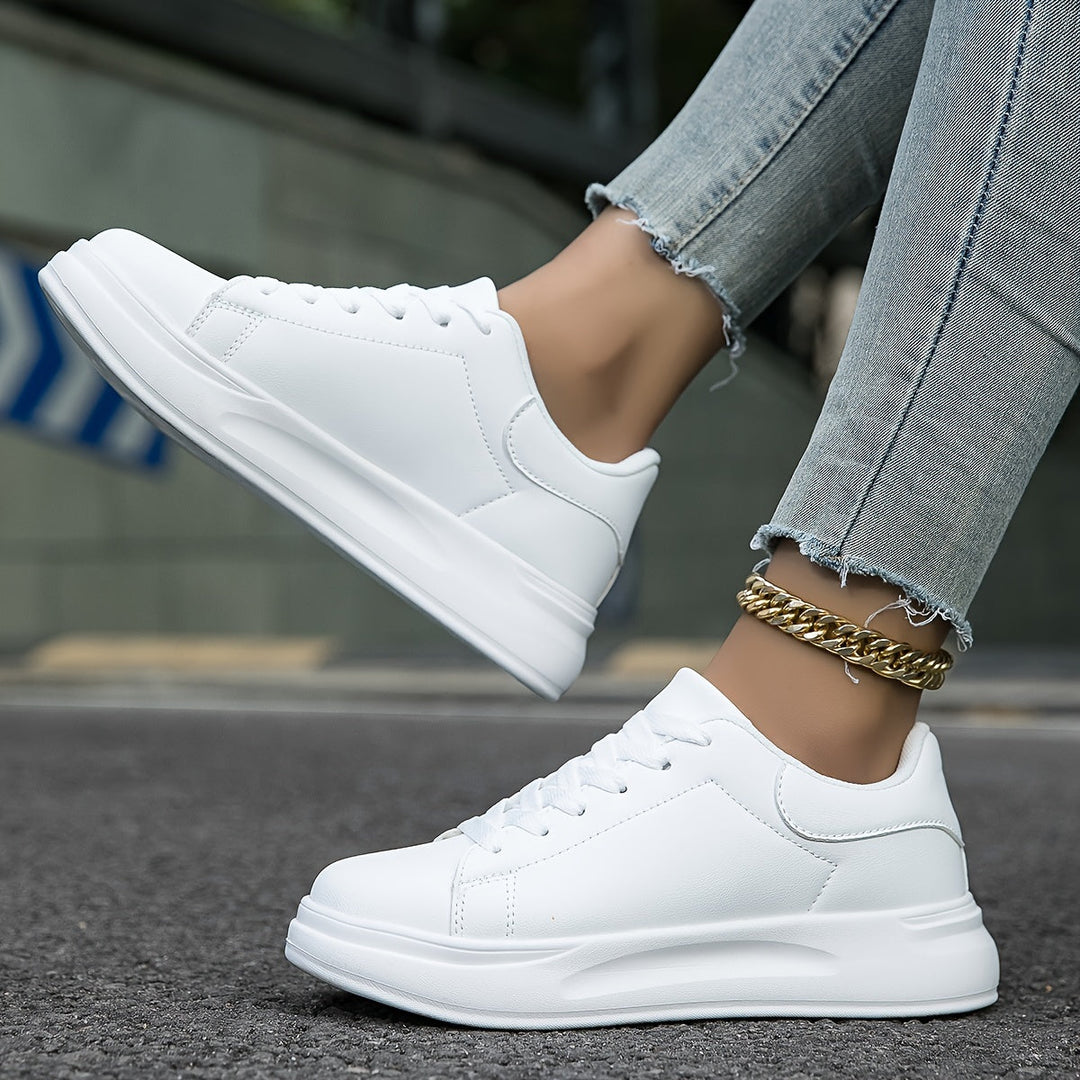 Drune | Damen Weiße Sneakers Casual