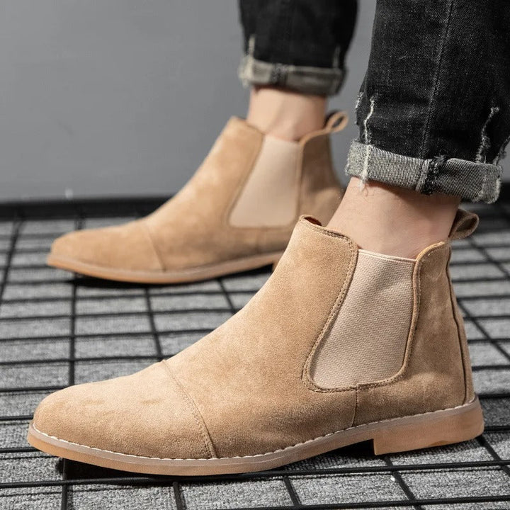 Drune | Wildleder Chelsea Boots Für Herren Stilvoll & Nachhaltig
