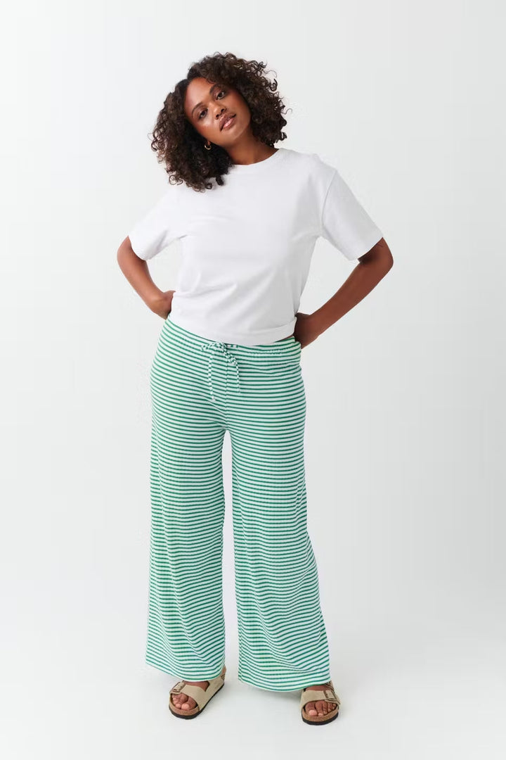 Drune | Gestreifte Loungehose