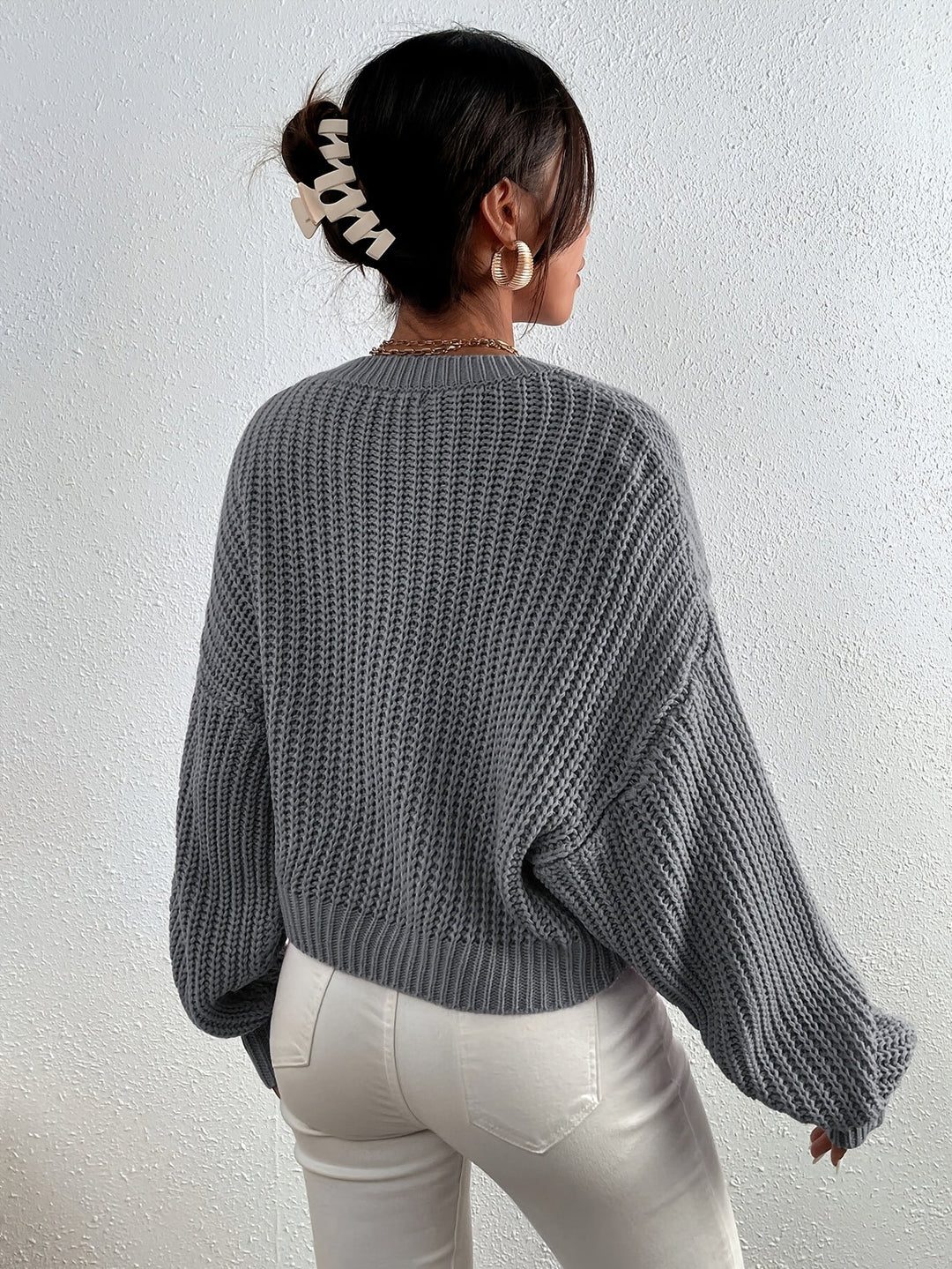 Drune | Lässiger Longpullover Damen mit