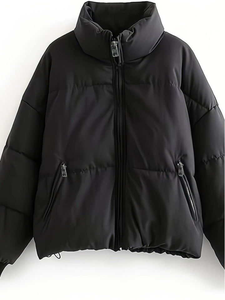 Drune | Kurze Puffer Winterjacke für Frauen - Perfekt für Wintertage