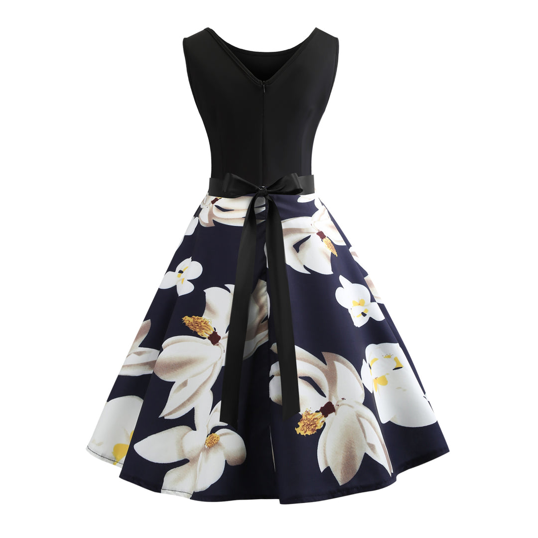 Damen Bluse mit floralem Design und elegantem Schnitt Drune