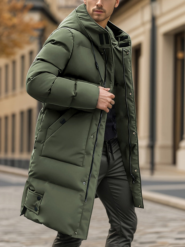 Drune | Herren Winterjacke mit Fleece-Futter und Frontreißverschluss - Perfekt für Outdoor-Aktivitäten