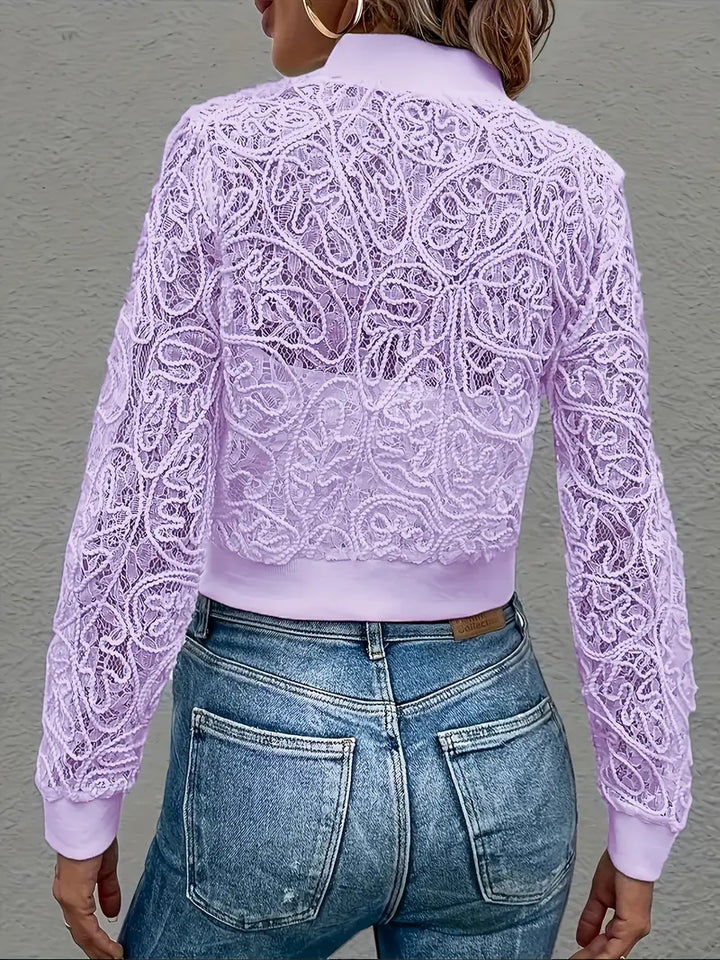 Drune | Crop Spitze Bomber