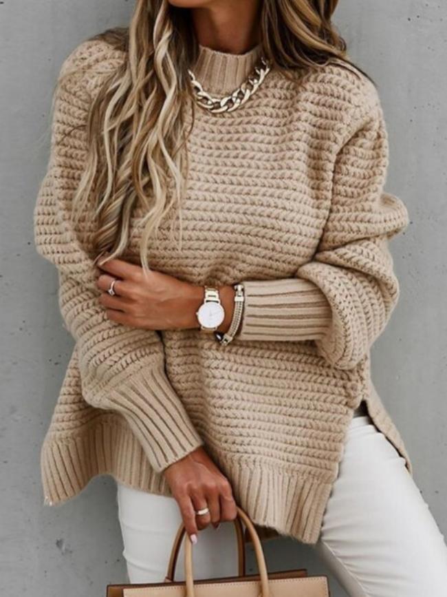 Drune | Cozy knit sweater with an elegant fit
