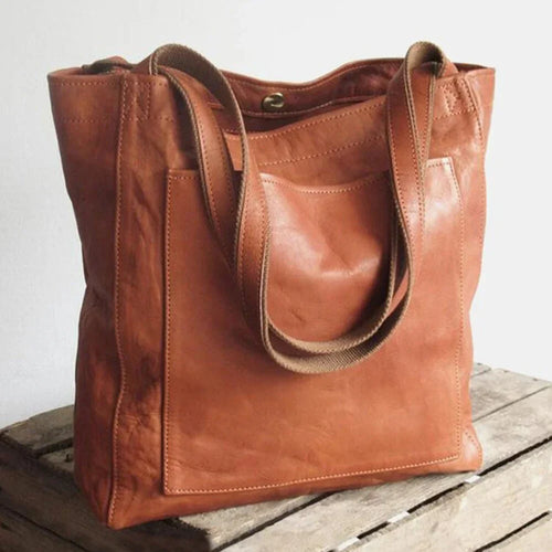 Drune | Robuste Handtasche aus Leder