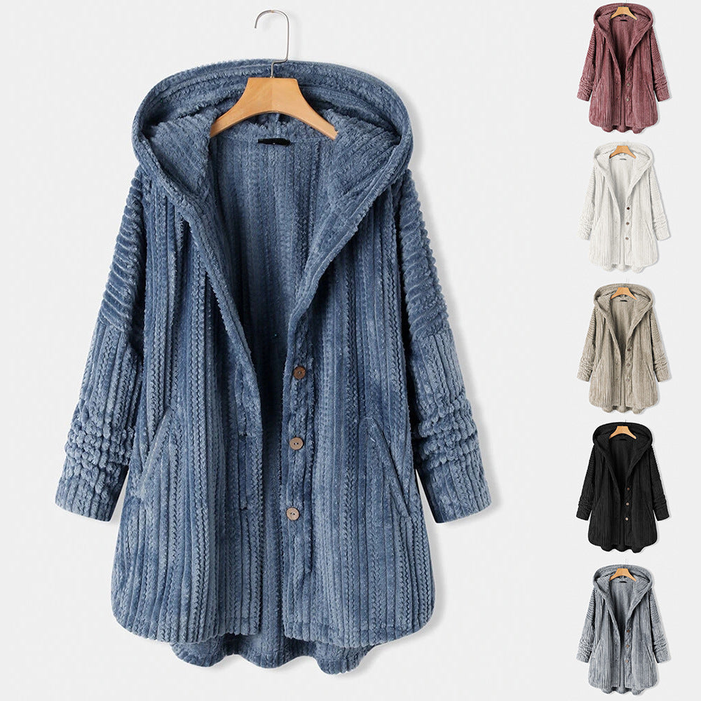 Drune | Warme und modische Winterjacke mit Kapuze