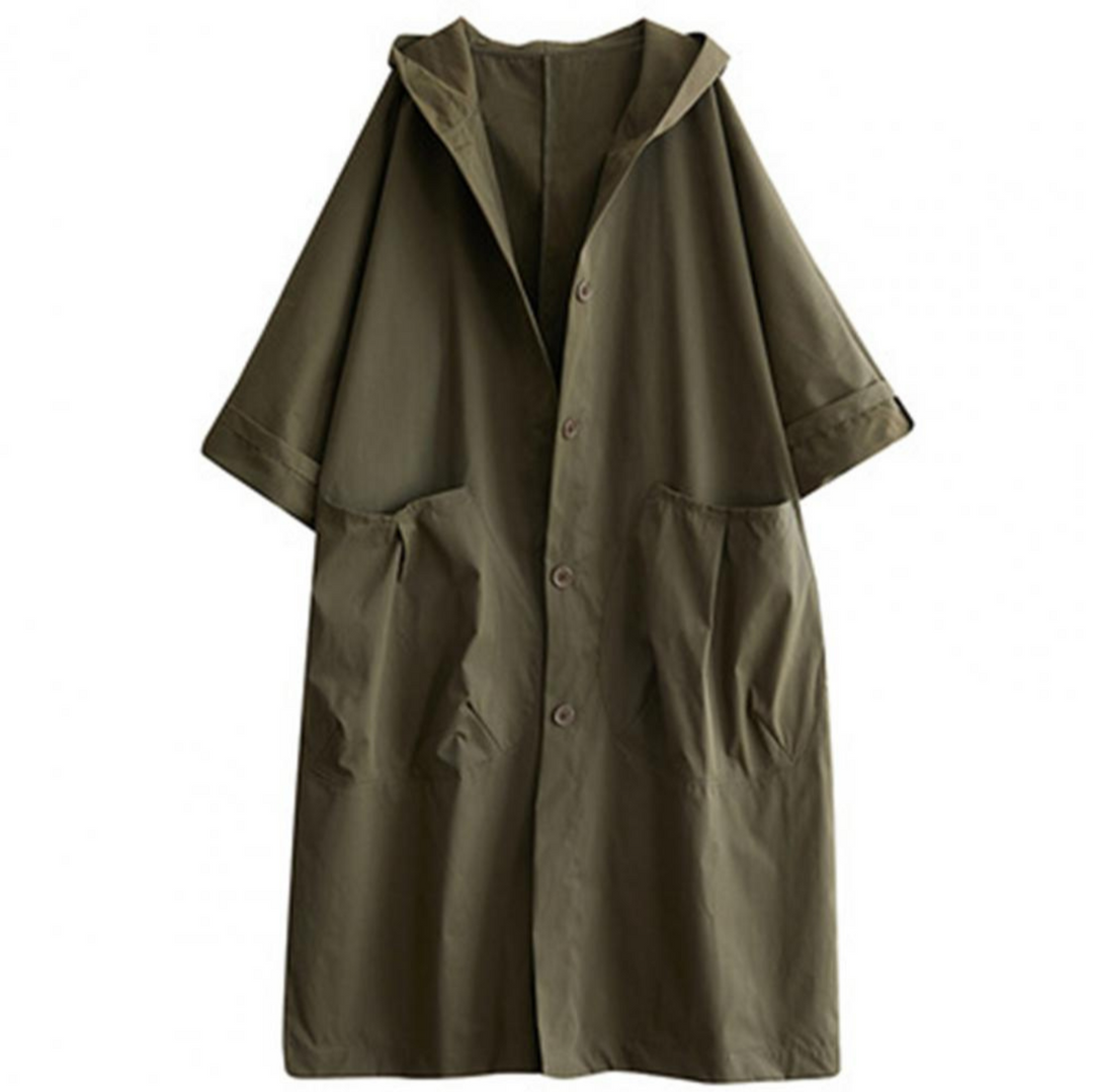 Drune | Trenchcoat Lang Für Frauen Warm