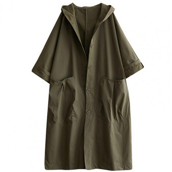 Drune | Trenchcoat Lang Für Frauen Warm