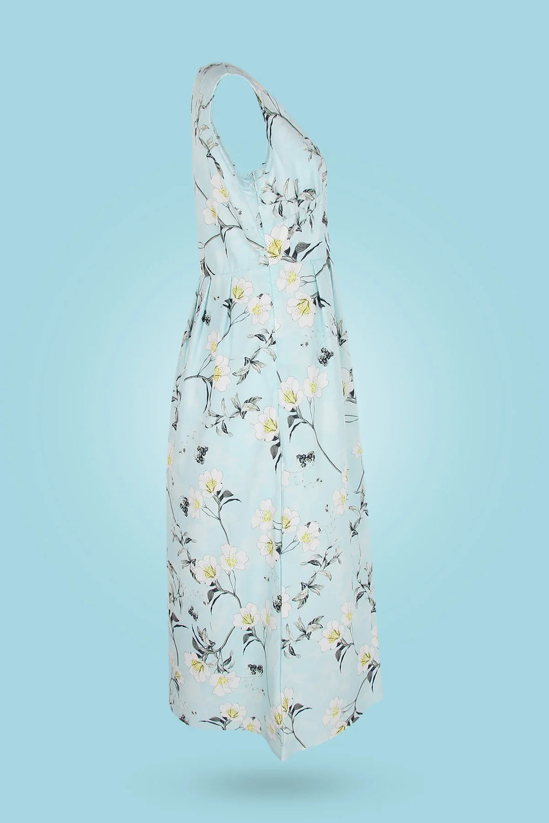 Drune | Elegantes Maxikleid mit Floralem Muster