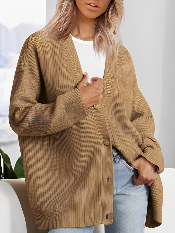 Drune | Lässiger Kaschmir-Cardigan für Damen