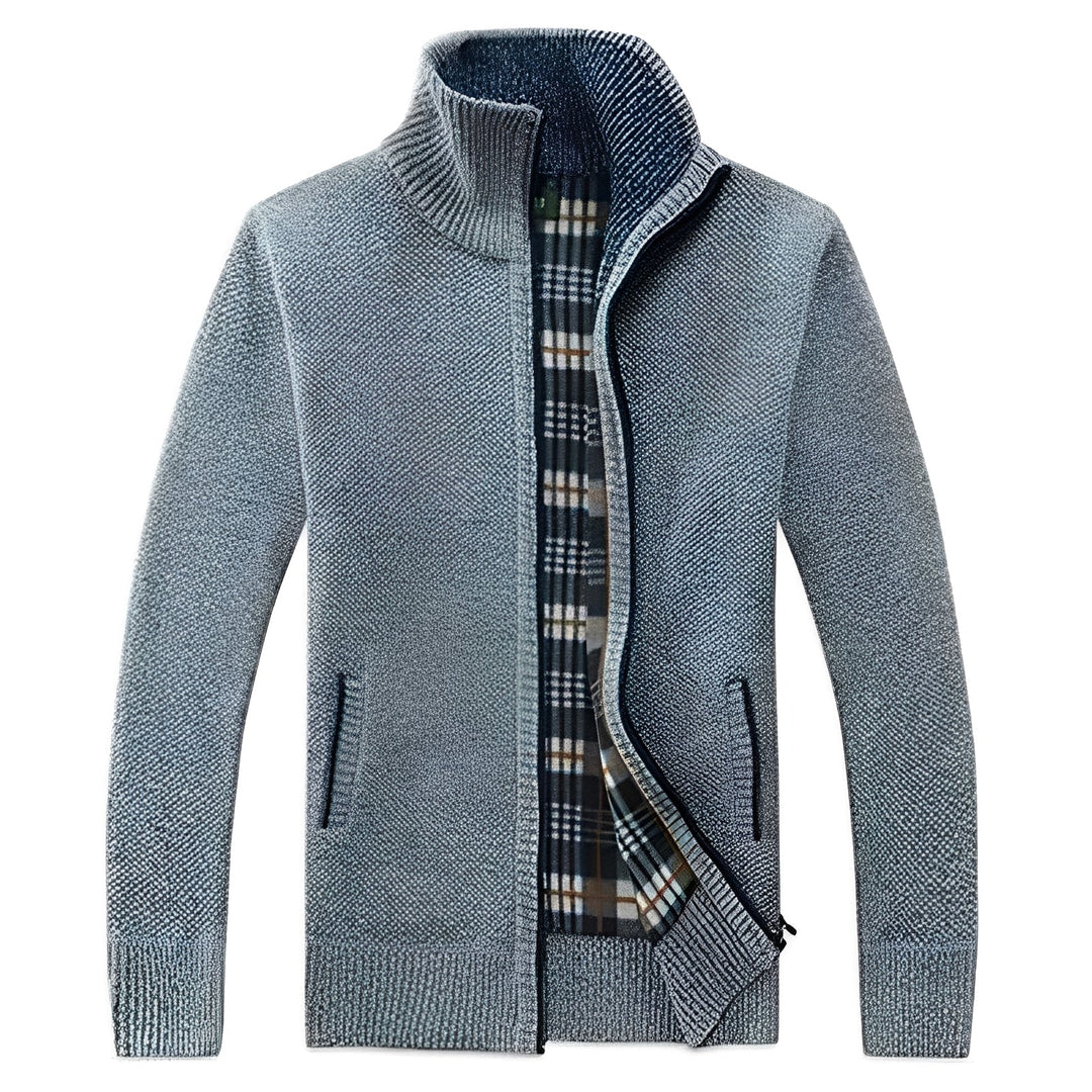Drune | Stylischer Cardigan mit weichem Fleece-Futter für Männer