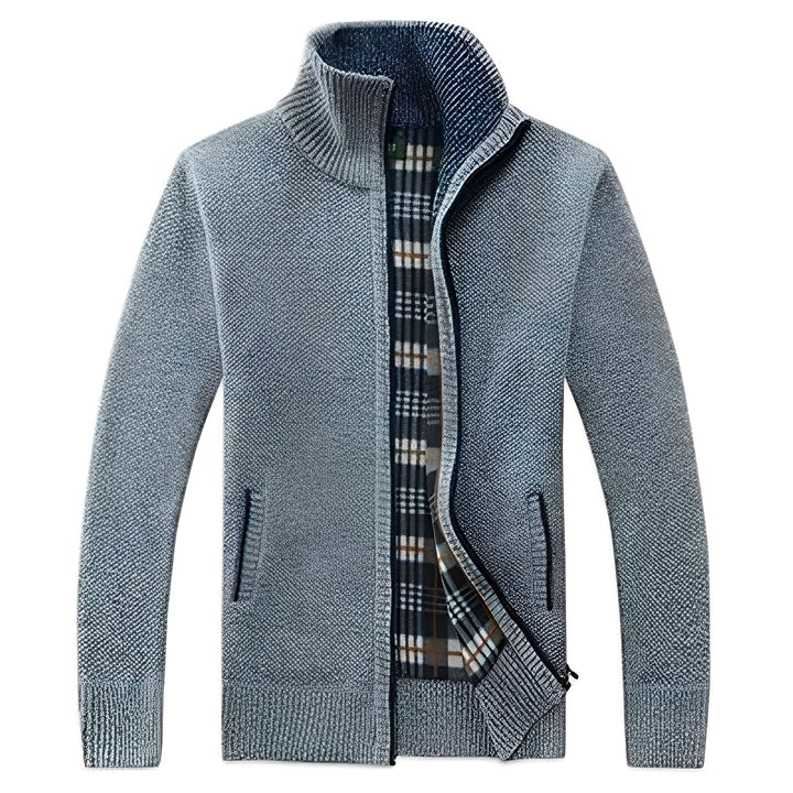 Drune | Stylischer Cardigan mit weichem Fleece-Futter für Männer