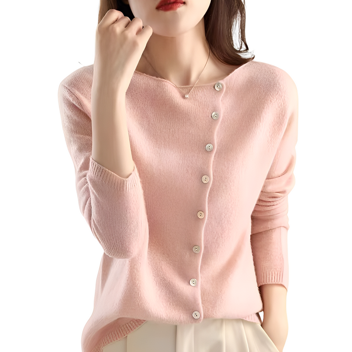 Drune | Casual Strickjacke mit langen Ärmeln aus Wolle