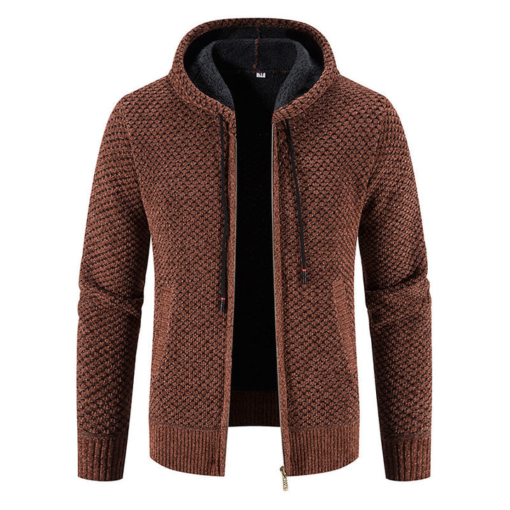 Drune | Stilvoller Kapuzen-Cardigan für Männer