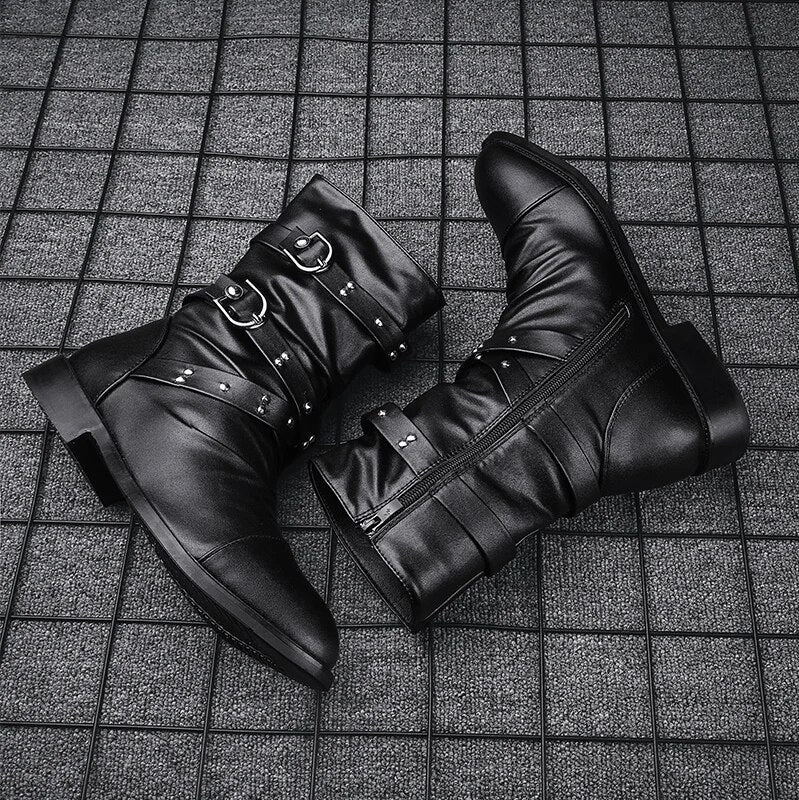 Drune | Stiefel Aus Weinlese Leder