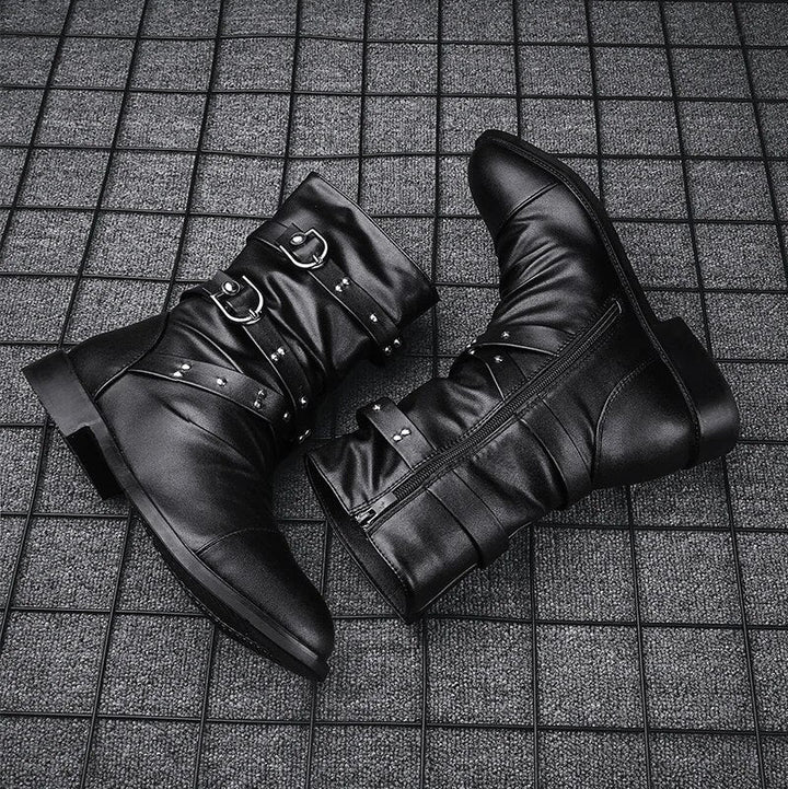 Drune | Stiefel Aus Weinlese Leder
