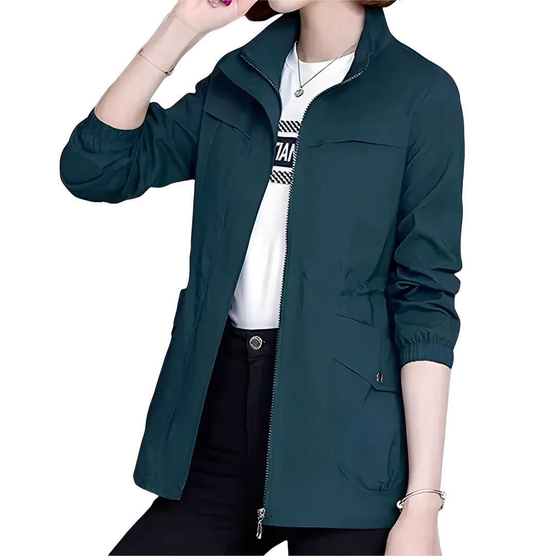 Drune | Trendige Damenjacke mit verstellbarer Taille
