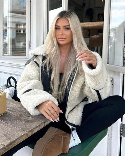 Drune | Stilvolle Teddy Jacke