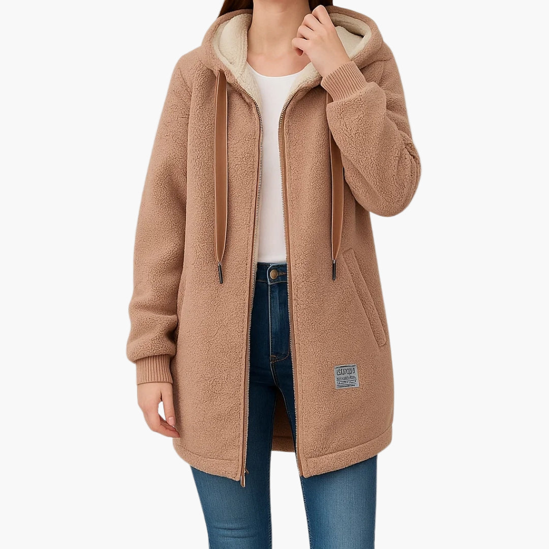Drune | Fleecejacke mit Kapuze - Modischer Komfort für Freizeit & Alltag