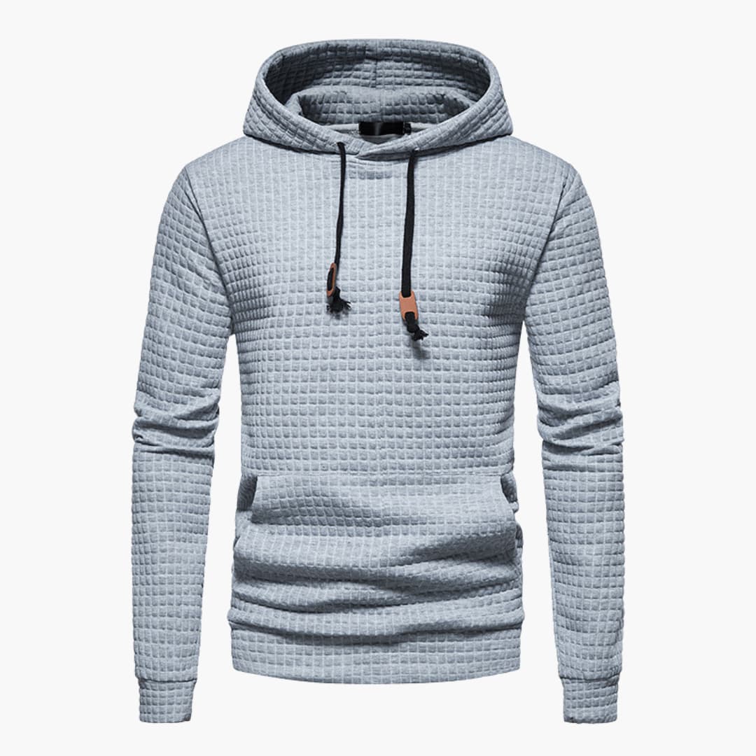 Drune | Kapuzenpullover Kariert - Moderner Freizeit-Hoodie für Alltag und Sport