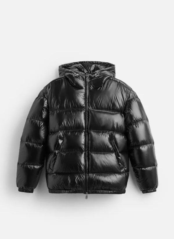 Drune | Daunen Pufferjacke - Warm & Leicht - Mit Kapuze & Hohem Kragen - 80% Entendaunenfüllung
