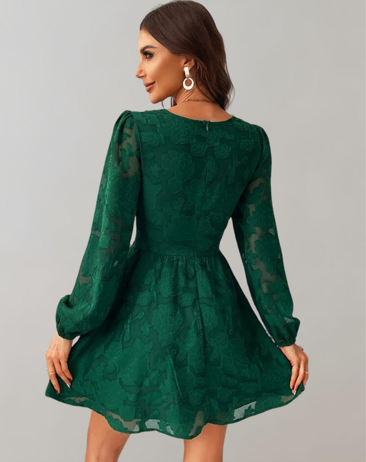 Drune | V-ausschnitt Minikleid