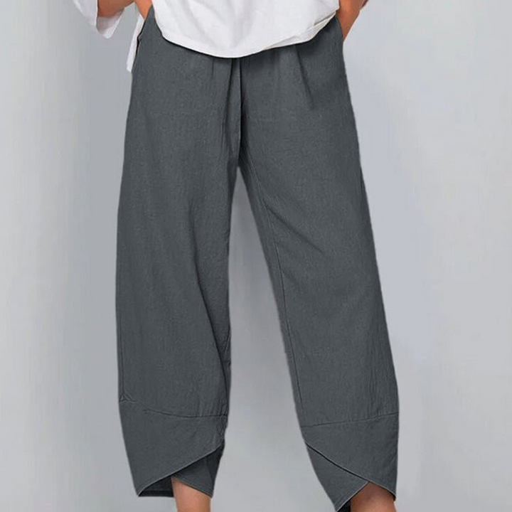 Drune | Damenhose Leichte Baumwoll Und Leinen Damen Sommer Komfort