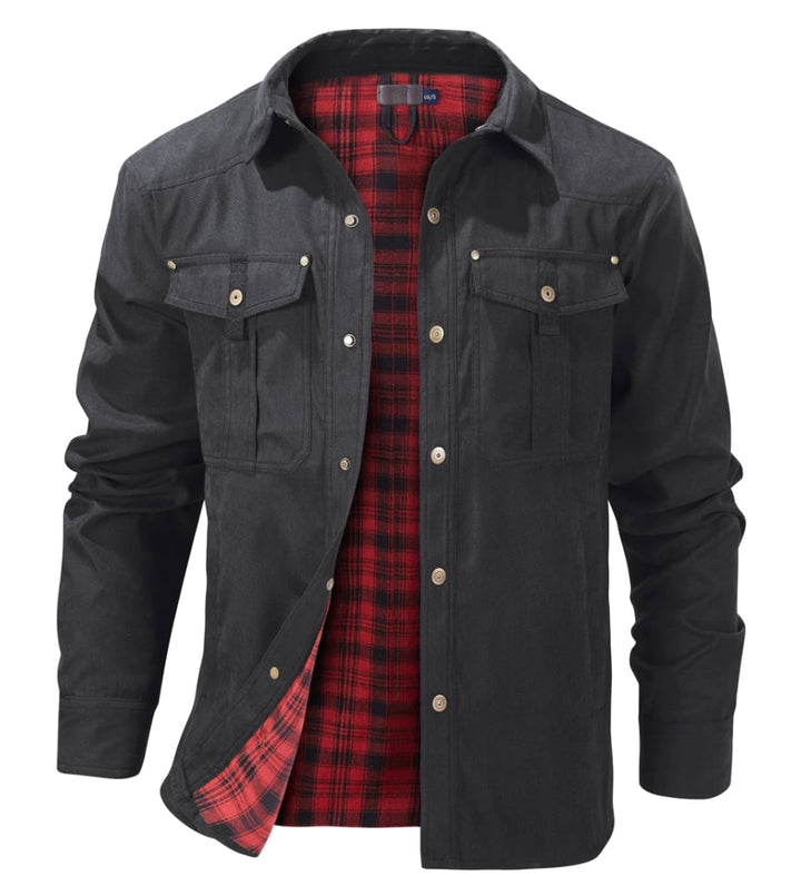 Drune | Rover Jacke Aus Flanell