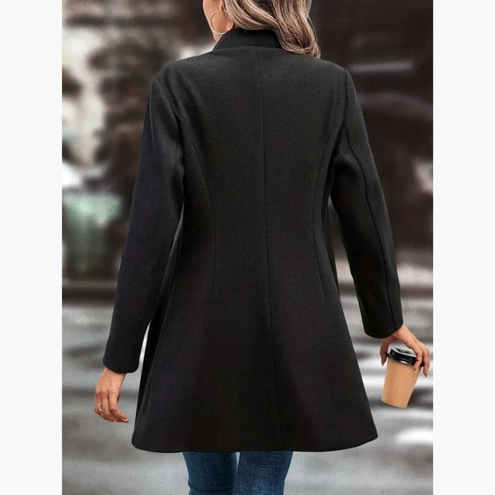 Drune | Eleganter Wintermantel mit Revers für Damen