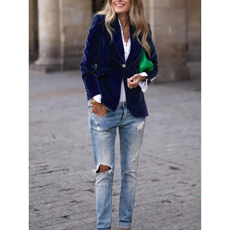 Drune | Blazer Velvet - Casual