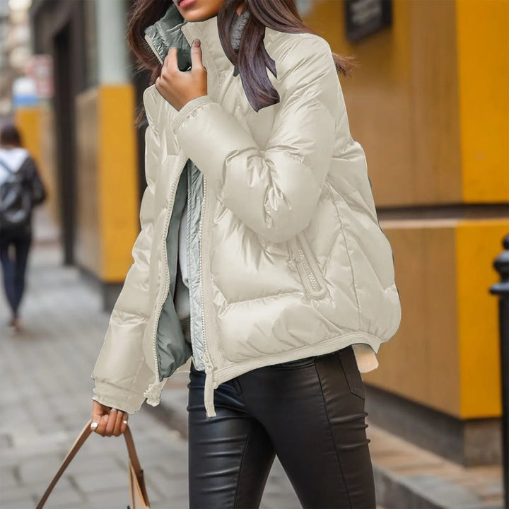 Drune | Stylische Steppjacke mit Glänzendem Finish