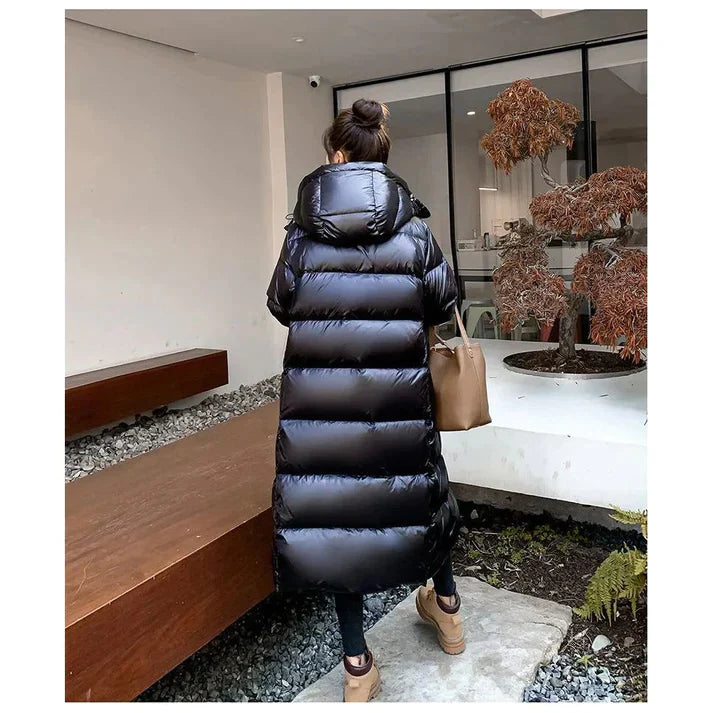 Drune | Langes Daunenjacke