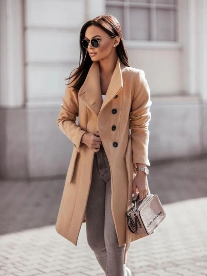 Drune | Taillierter Trenchcoat für Frauen Herbstkollektion