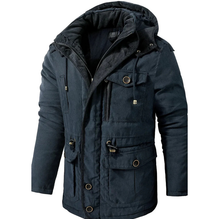 Drune | Warme Kapuzenjacke