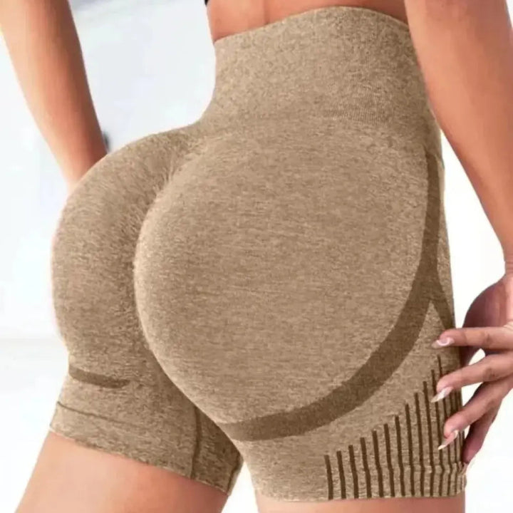 Drune | Hochtaillierte Yoga Sport Kurze Hose