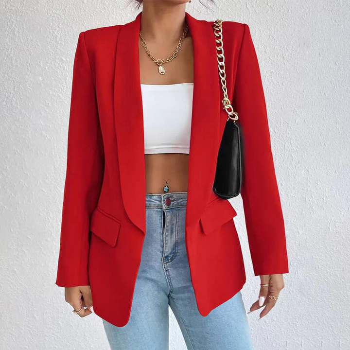 Drune | Blazer Schmaler Schnitt Strukturierte Silhouette Klassisches Einreiher Design