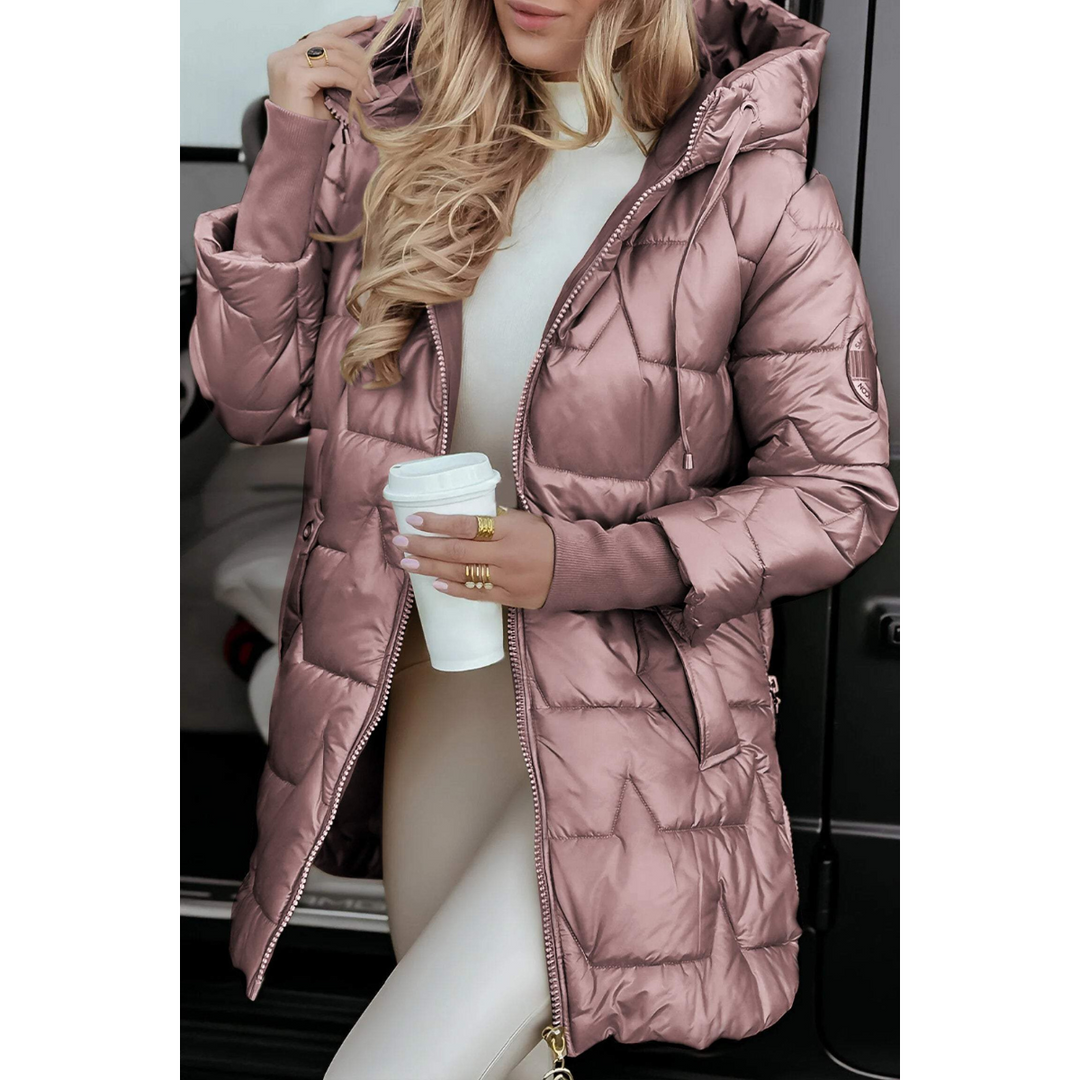 Drune | Pufferjacke Damen mit Kapuze