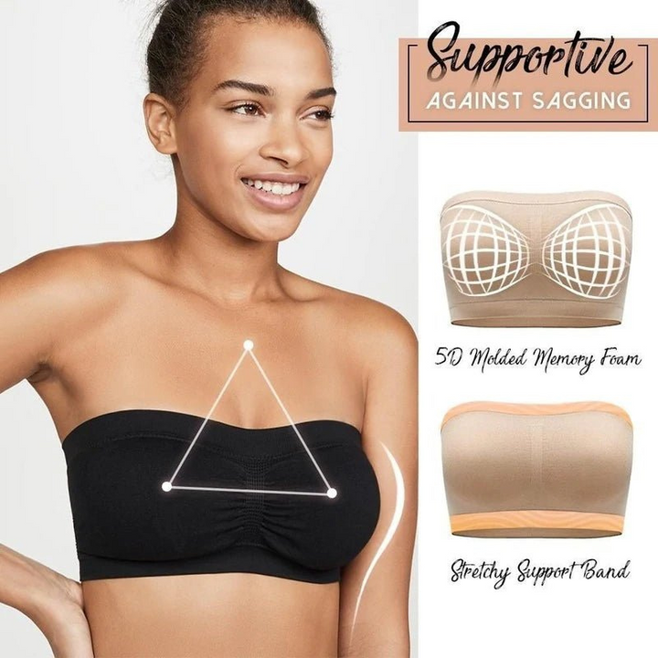 Drune | Damen Ultimate Lifter Stretch Strapless Bh Bequemer Bh Für Frauen