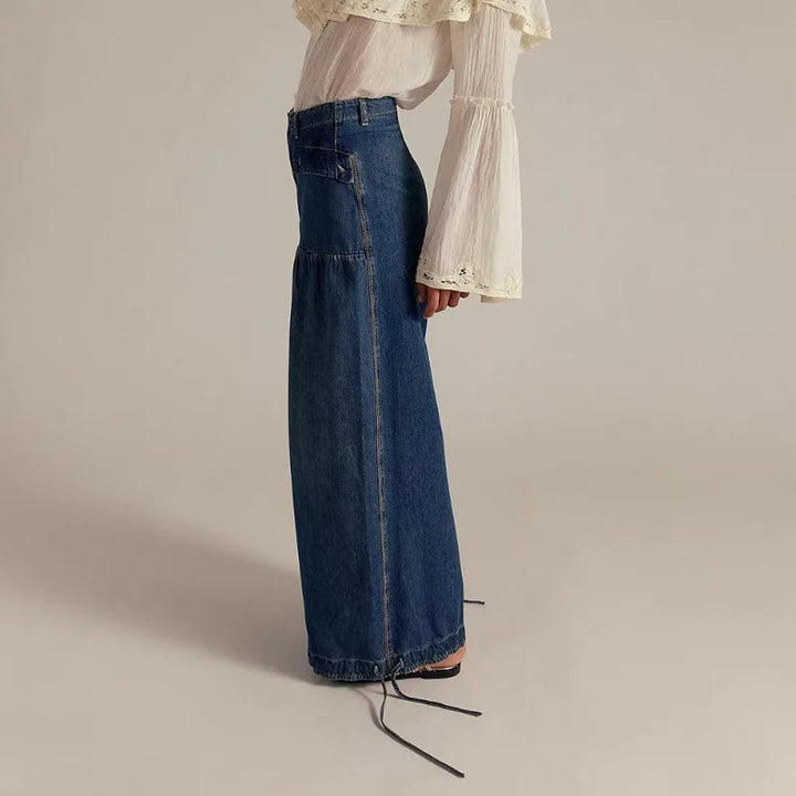 Drune | Denim Harem Jogger