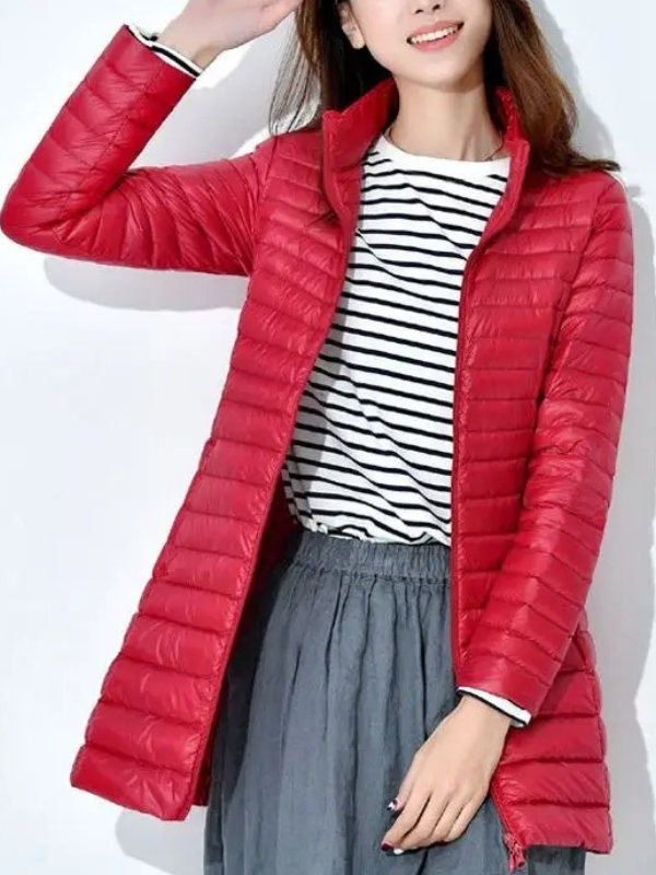 Drune | Damen Leichte Daunenjacke Tailliert