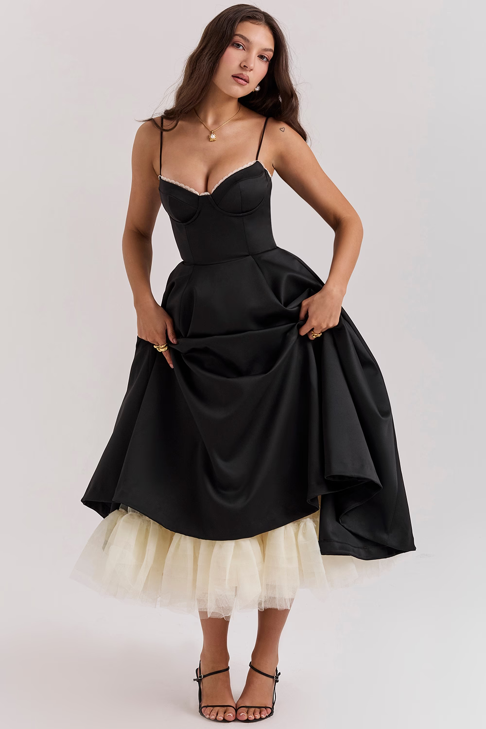 Drune | Elegante Midi Kleid