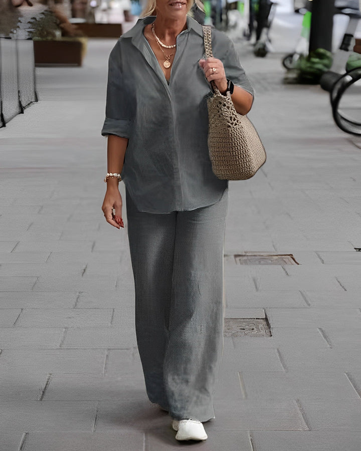 Drune | Entspannte Leinenhose mit Breezy Fit für Damen