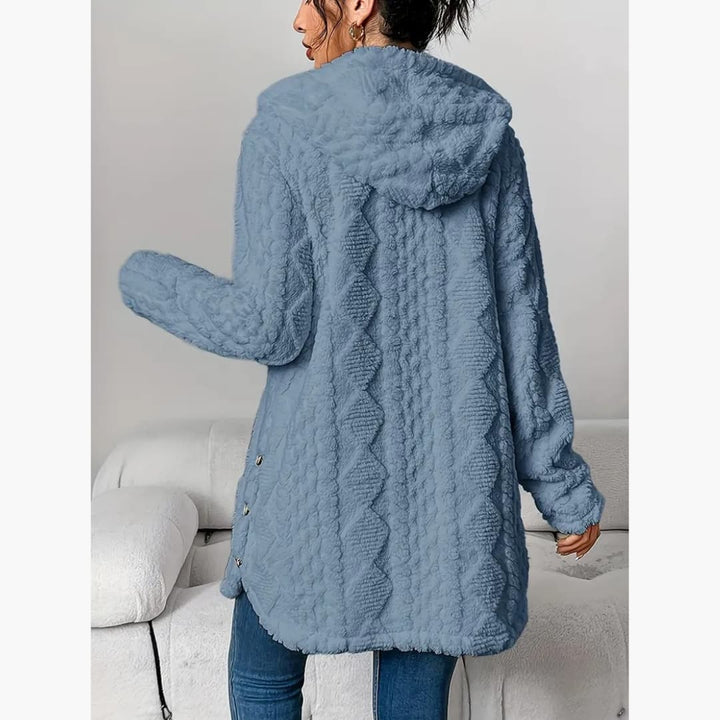 Drune | Gemütlicher Hoodie mit Teddy-Pullover für Damen