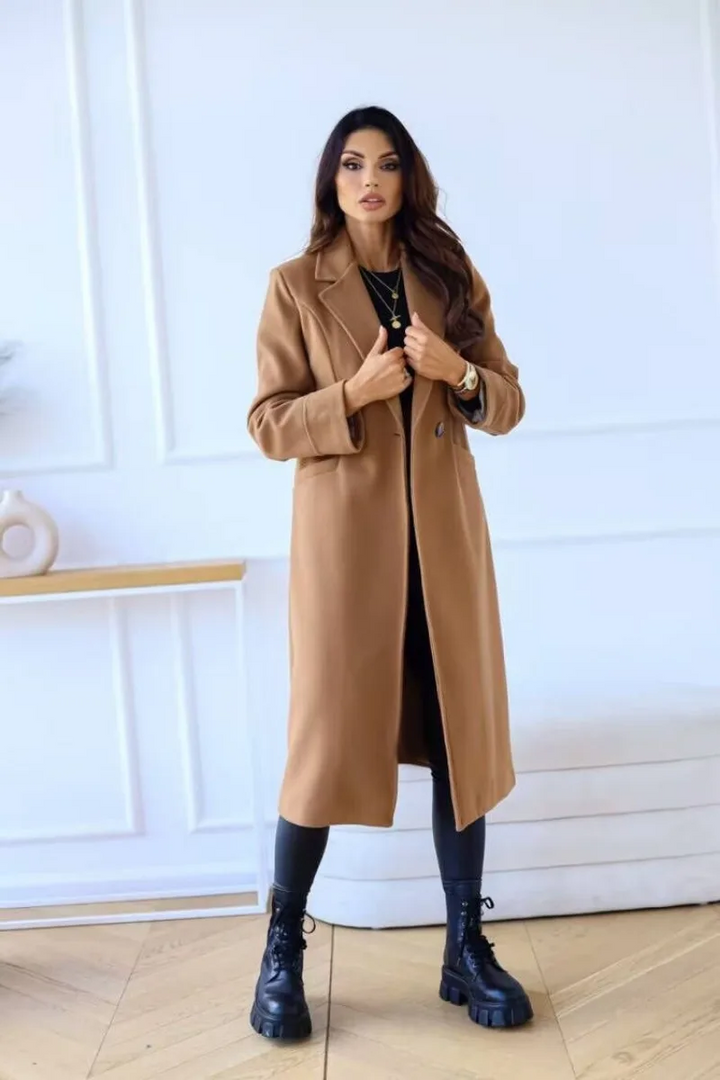 Drune | Klassischer Langer Trenchcoat mit
