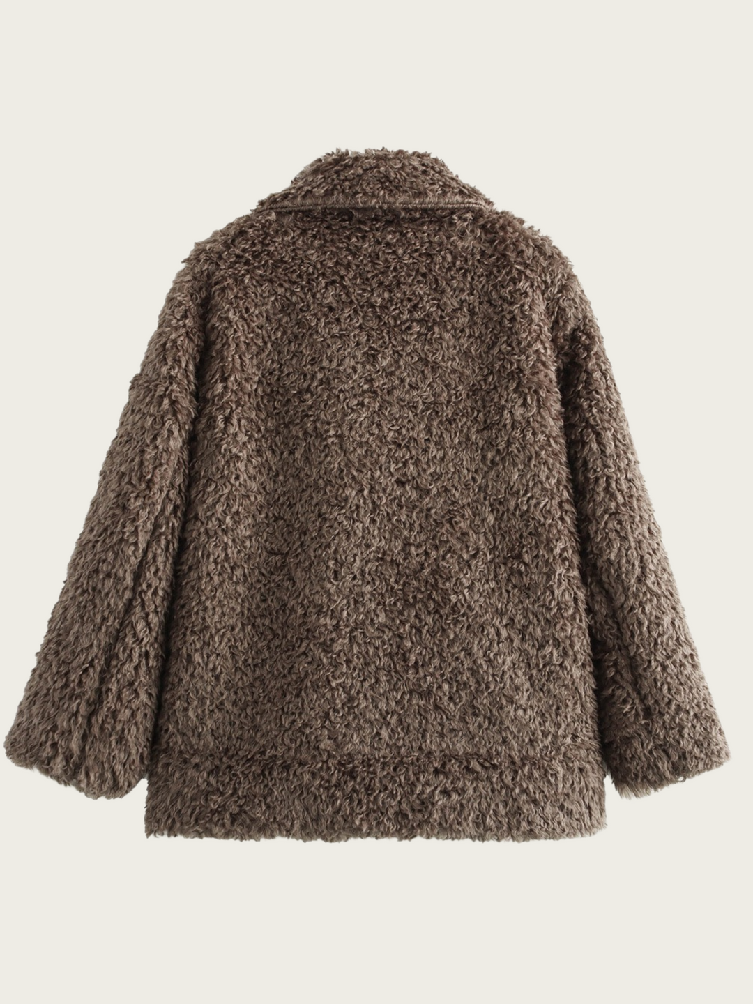 Drune | Fleecejacke für Damen mit breitem Revers
