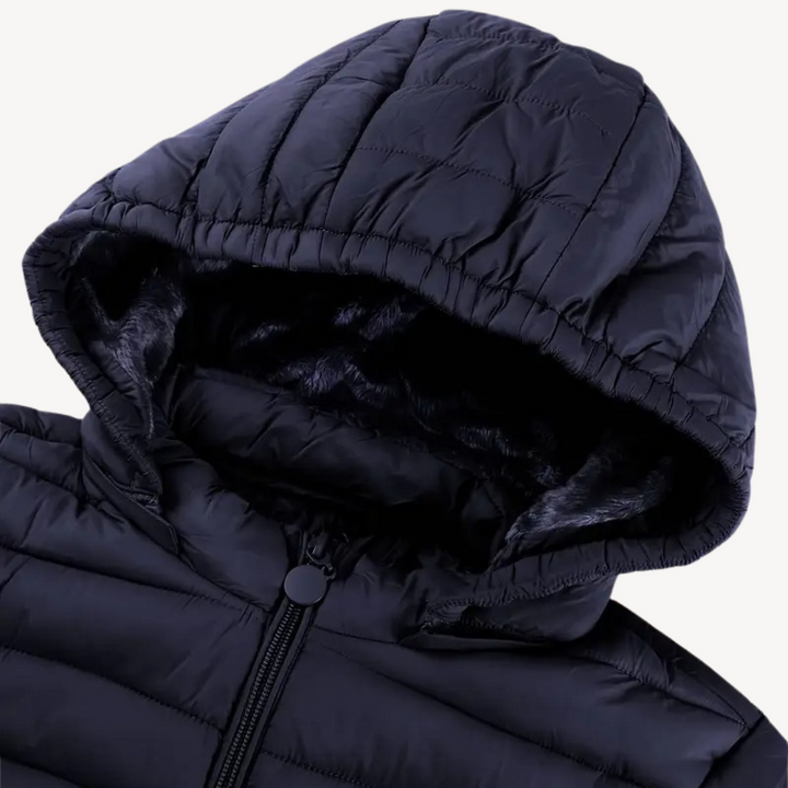 Drune | Damen gesteppte Pufferjacke mit Kapuze